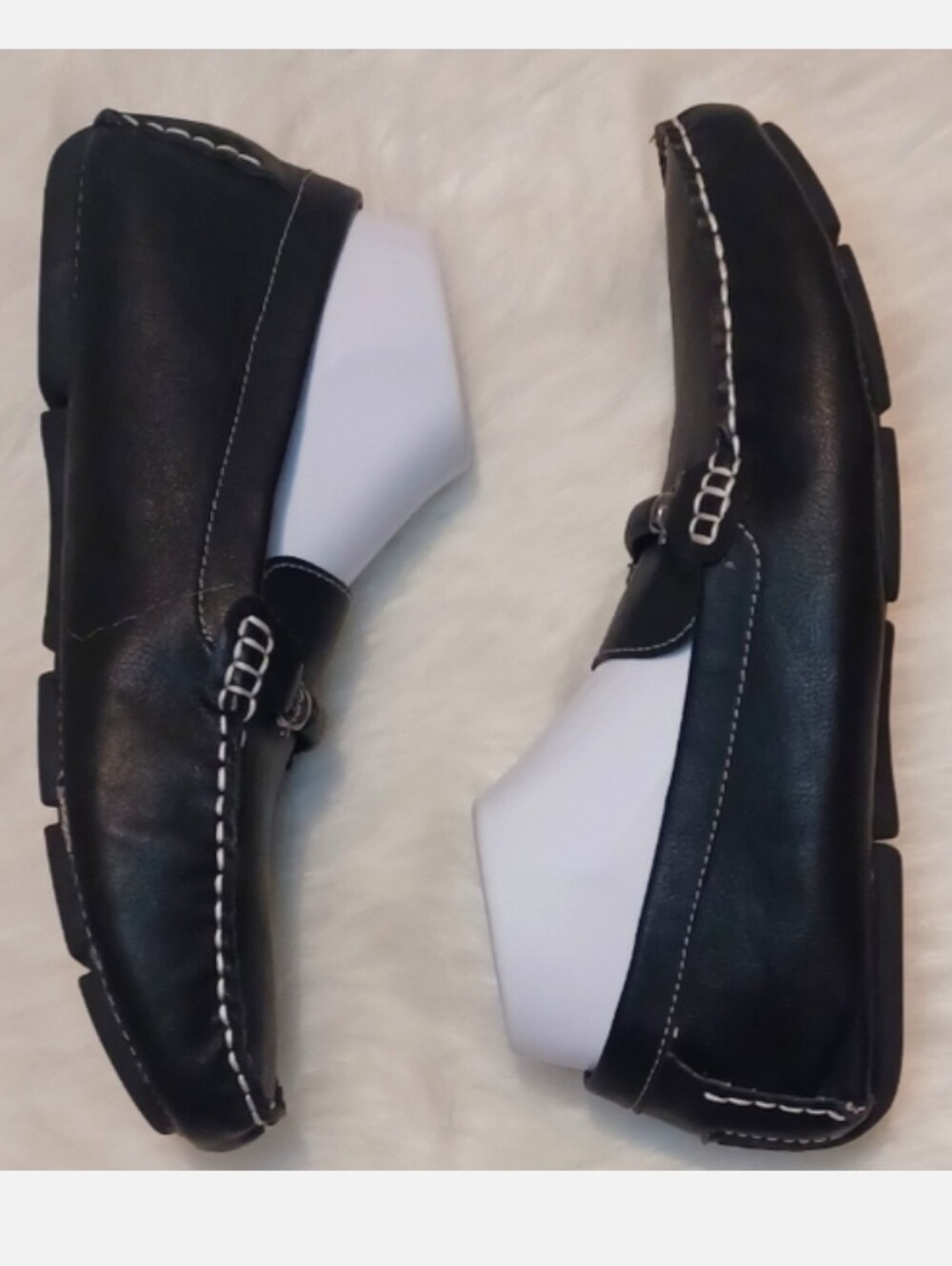 Men's Madden Loafer Casual Dressy / Boat Shoes Black Men's Size 10.5